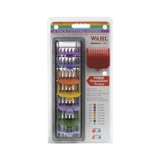 Набор цветных насадок WAHL 8-PUCK CUTTING GUIDES Набор цветных насадок WAHL 8-PUCK CUTTING GUIDES