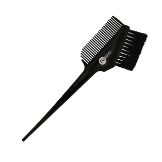 Кисть для окраски волос с расческой 21,3*7см,черная Кисть для окраски волос с расческой 21,3*7см,черная