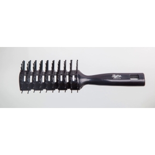 Щетка Ставвер рыбья кость черная туннельная 9 ряд Щетка Ставвер рыбья кость черная туннельная 9 ряд