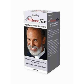 Крем оттеняющий для седой бороды Godefroy SilverFox Gray Enhancing Creme, 89 мл Крем оттеняющий для седой бороды Godefroy SilverFox Gray Enhancing Creme, 89 мл