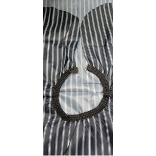 Пеньюар накидка MelonPro в мелкую полоску на крючках