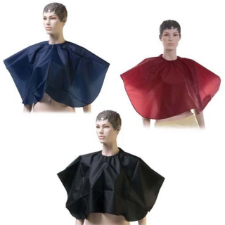 Пелерина светло-серый из таффеты, на крючках